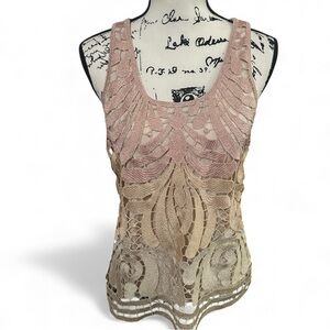 Express Ombré Pink Tank Top